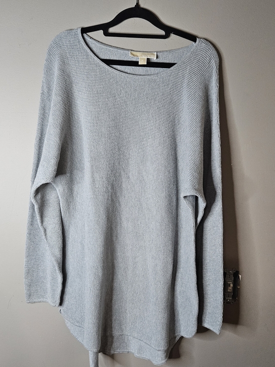 Michael Kors Sweaters - Michael Kors Light Gray Crewneck Knit Sweater